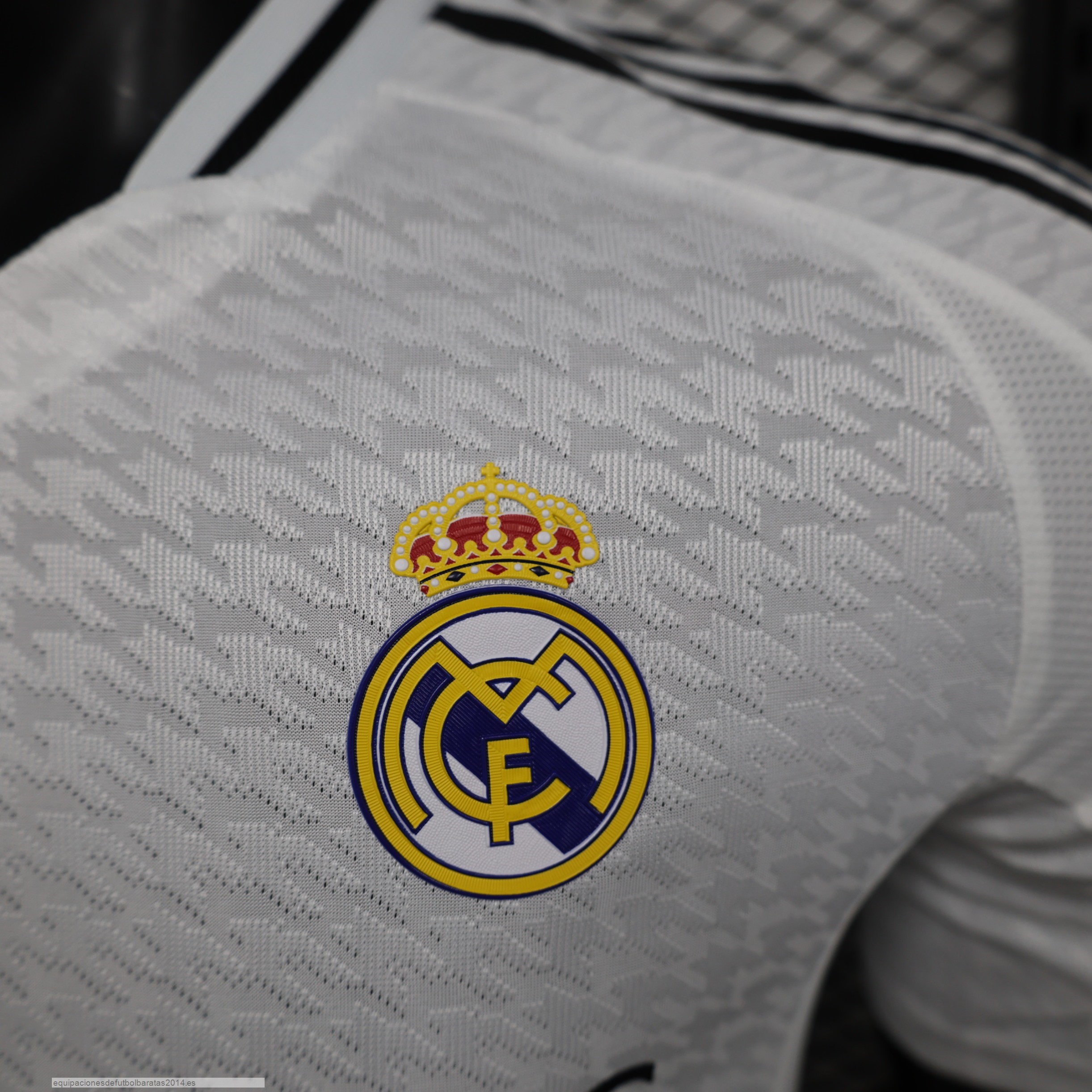 Nuevo 1ª Jugadores Camiseta Real Madrid 24/25 Blanco Baratas